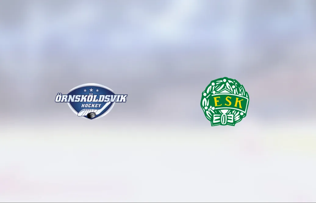 Örnsköldsvik Hockey kunde inte stoppa formstarka Enköping