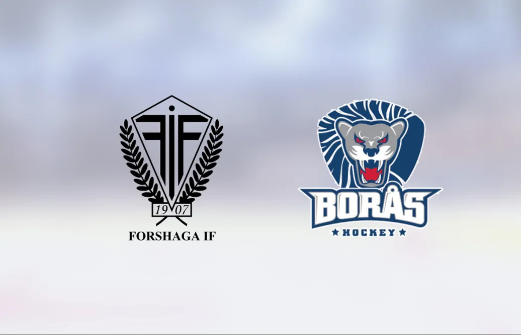 Ryck i sista perioden avgjorde för Borås borta mot Forshaga