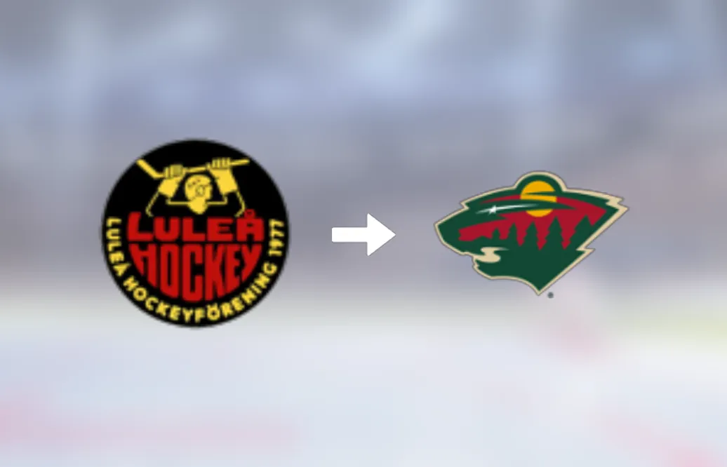 Förre Luleå-spelaren klar för spel i Minnesota Wild