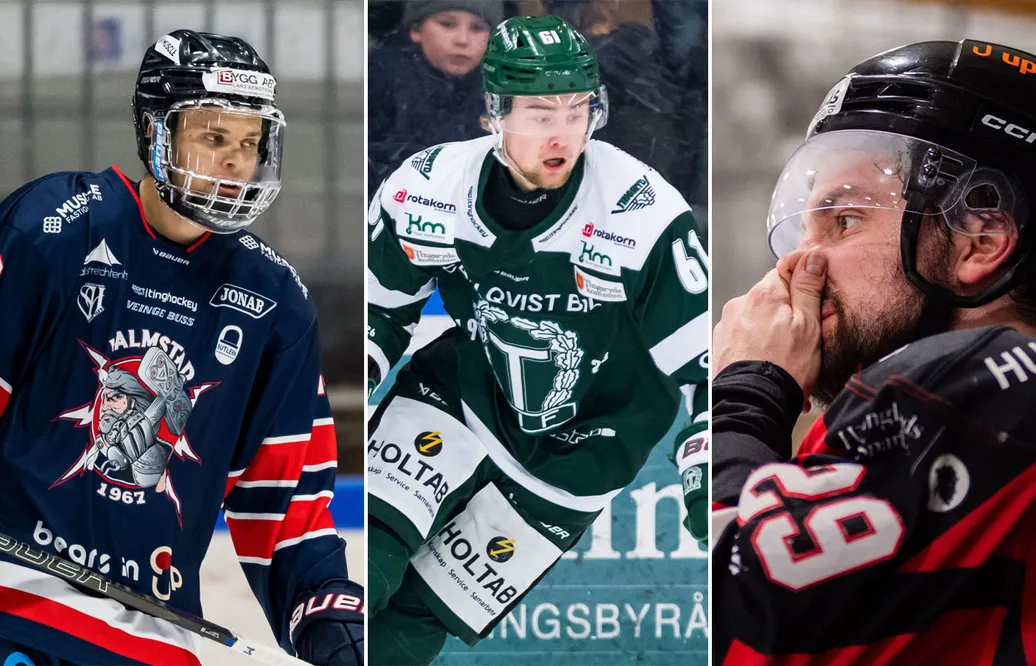 Alexander Artursson, Eric Nordmark och Jesper Wiberg.