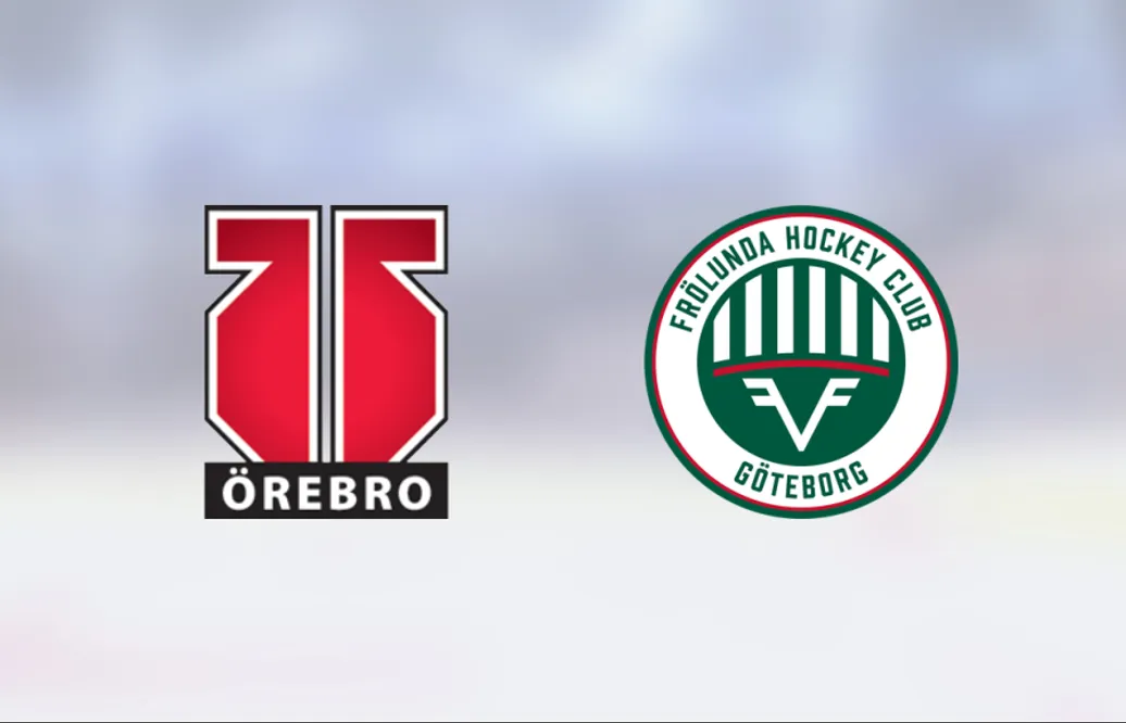 Tre poäng till Frölunda efter avgörande i slutperioden mot Örebro Hockey J20