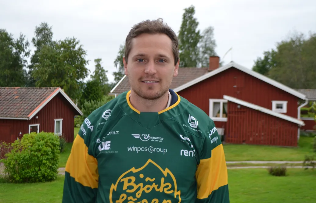 Fredrik Forsberg spelade upp "Löven" i SHL.