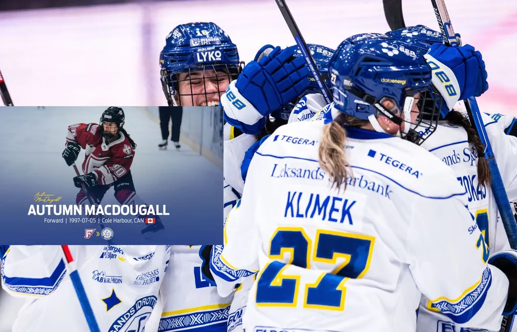Autumn MacDougall klar för Leksands IF