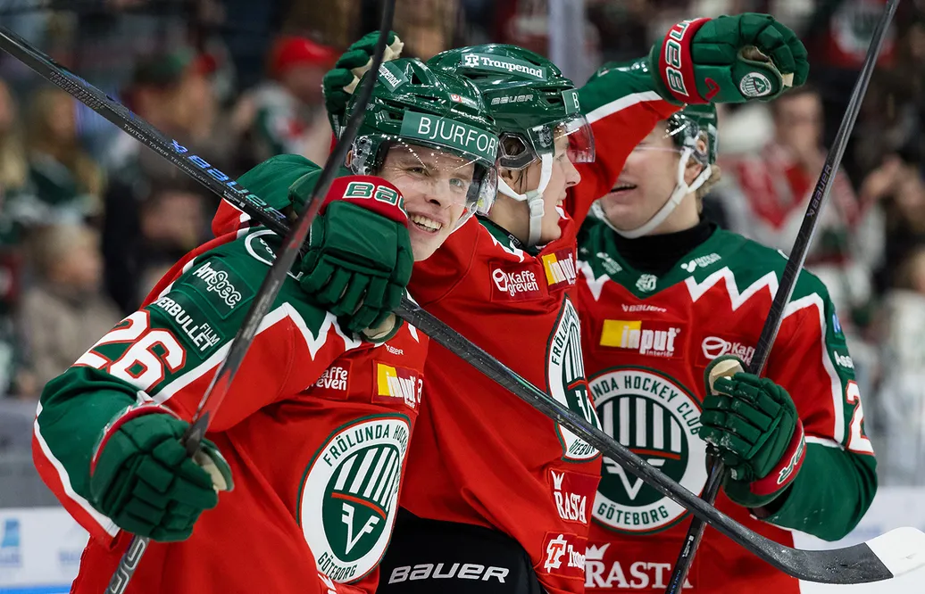Frölunda toppar tabellen efter seger mot Färjestad
