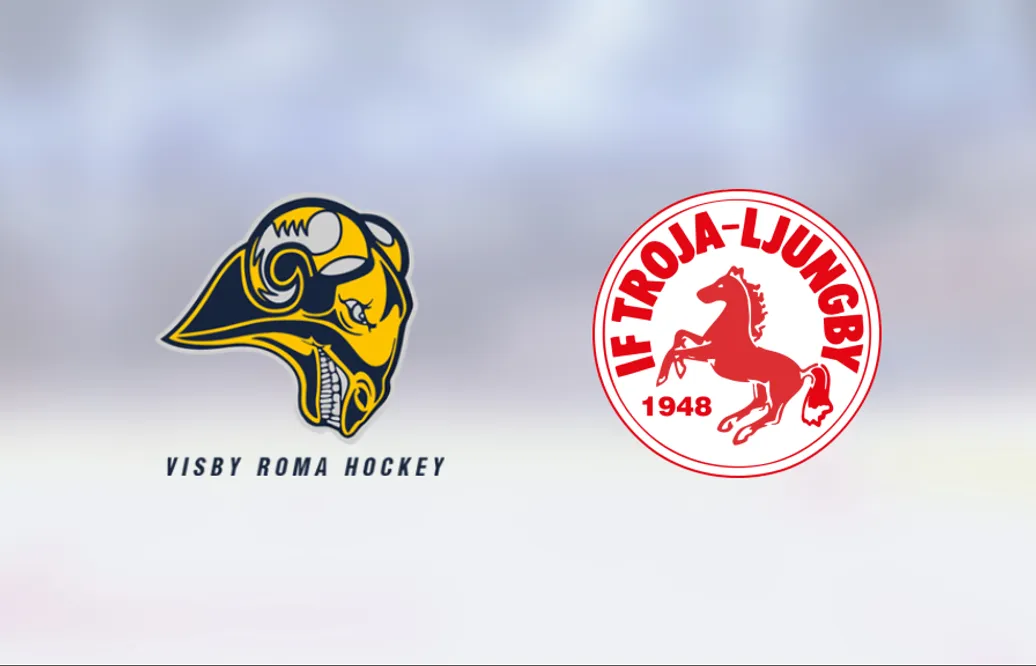 Troja/Ljungby vann en uddamålsseger borta mot Visby/Roma