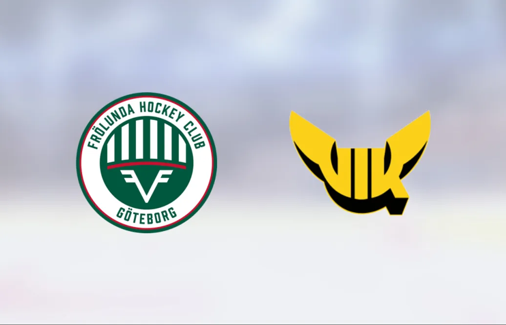 Jätteskräll när VIK Hockey J20 besegrade Frölunda