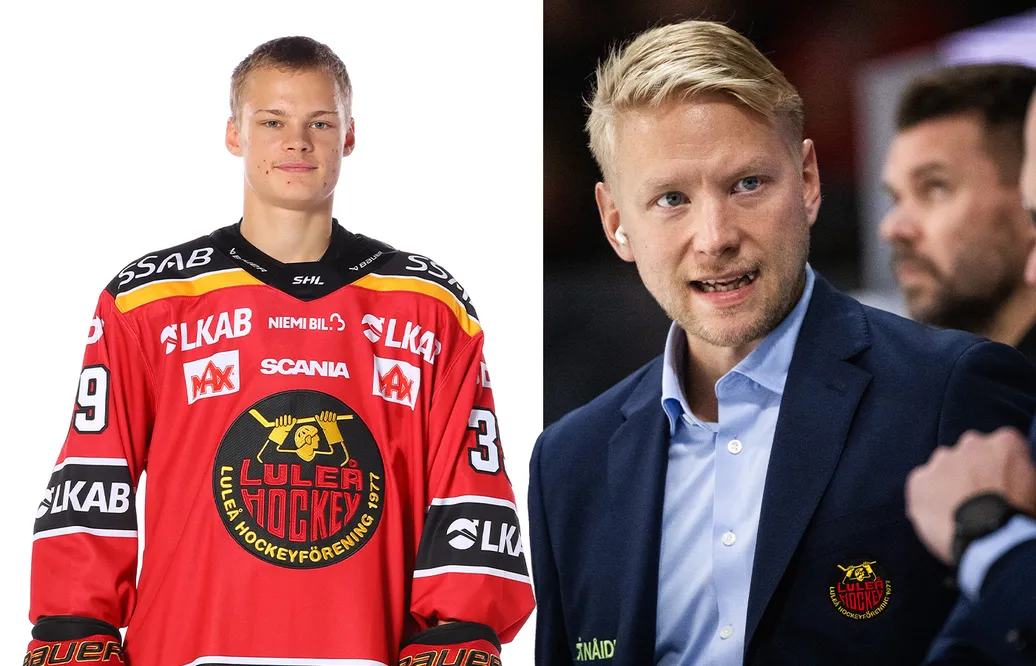 David Lövgren försöker slå sig in i Luleå-laget.