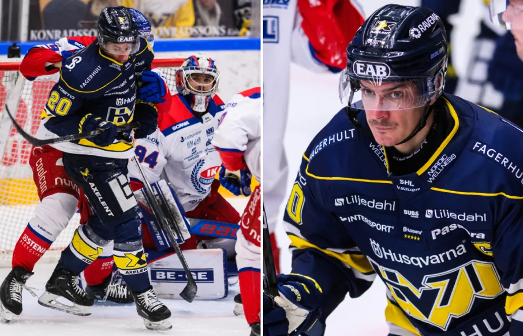 André Petersson klev fram för HV71 i kvalet: “Kändes bättre i dag”