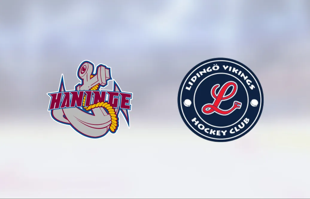 Fyra raka segrar för Haninge – efter 3-2 mot Lidingö