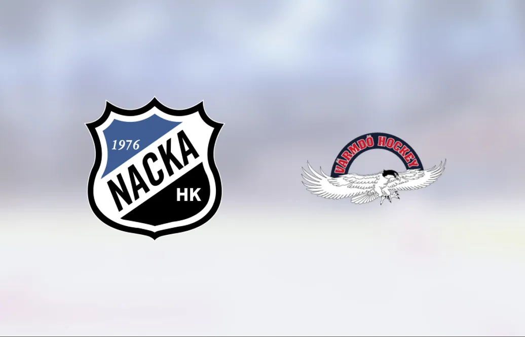 Nacka vann mot Värmdö – trots underläge