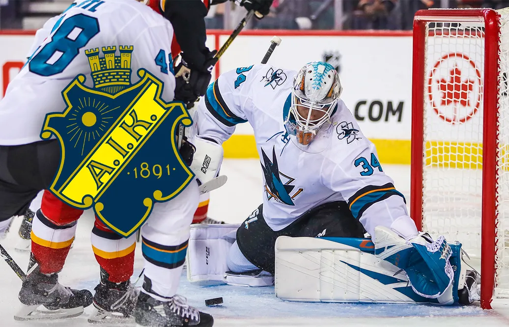 Antoine Bibeau skriver på för AIK