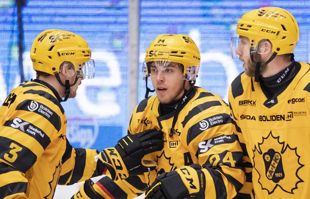 Skellefteå avgjorde i sista perioden och vann mot Brynäs