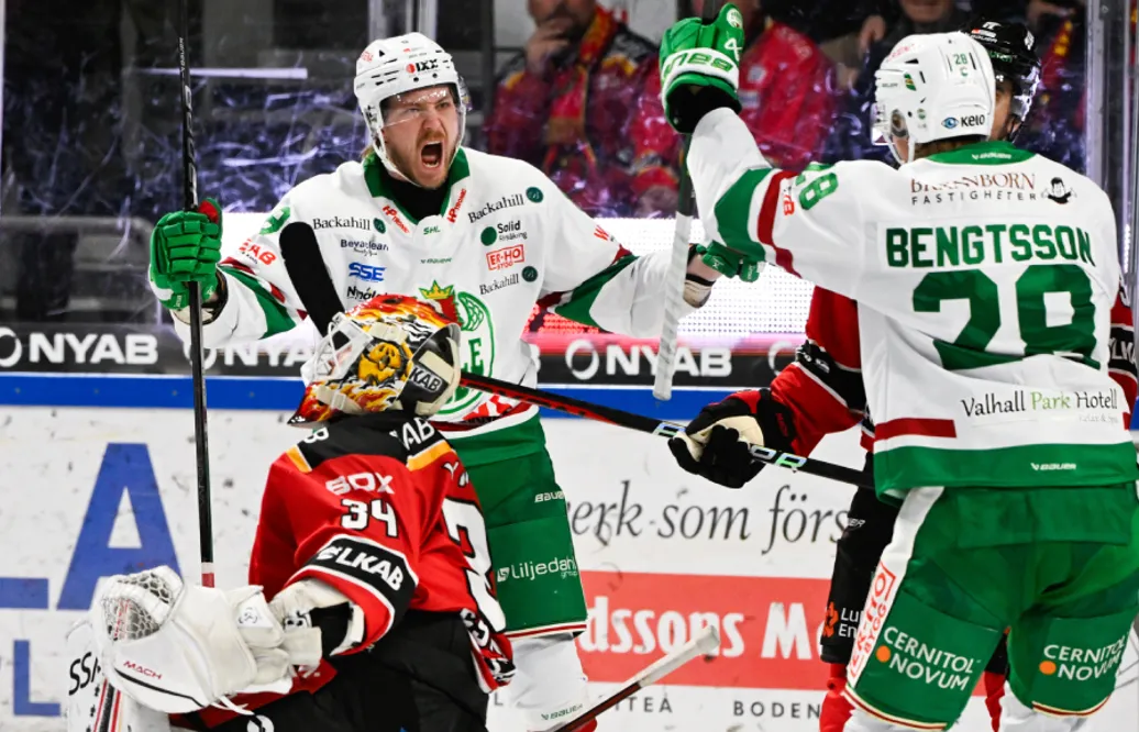 Rögle bryter tunga bortatrenden – vinner mot Luleå