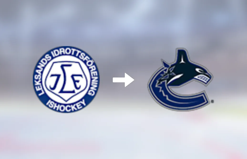 Vancouver Canucks värvar – forwarden Nils Åman klar för spel