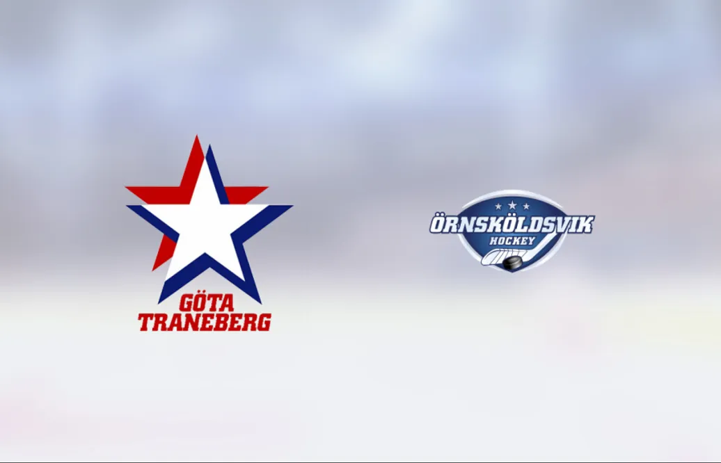 Örnsköldsvik Hockey vann i HockeyEttan Kvalserie östra mot GötaTraneberg