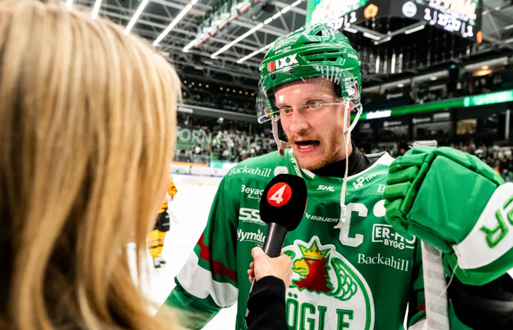 Anton Bengtsson om framtiden i Rögle: "Får se vad som händer"