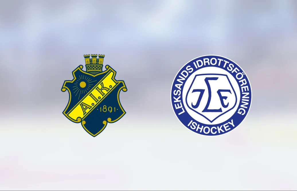Sabina Küller tremålskytt i AIK:s seger mot Leksand
