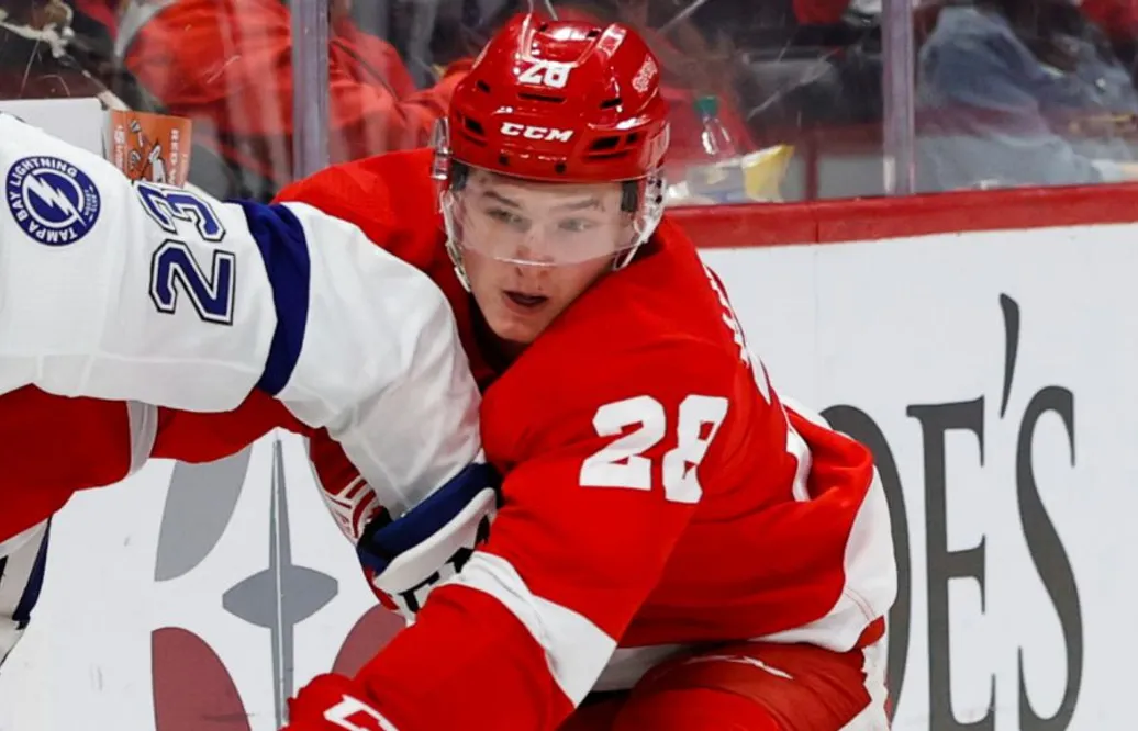 Tidigare JVM-backen får envägskontrakt med Red Wings