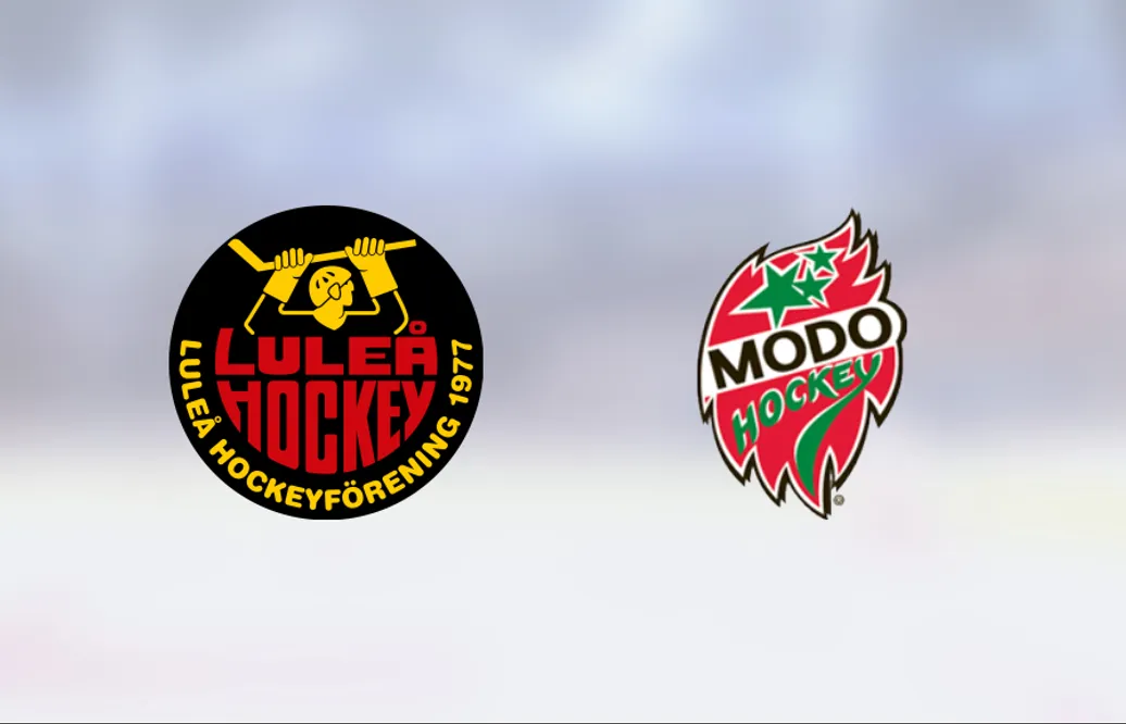 Seger för Luleå som utjämnade mot Modo Hockey J18