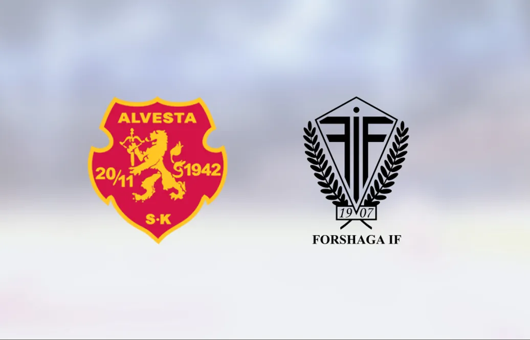 Forshaga starkast – efter två sena mål mot Alvesta