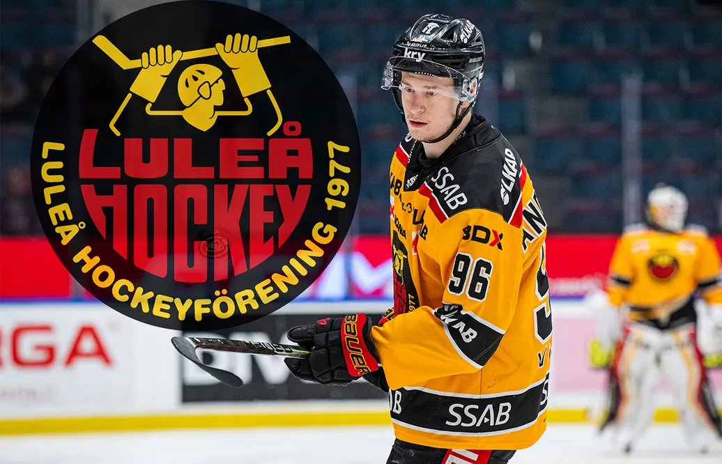 Pontus Andreasson blir Luleå trogen.
Foto: Bildbyrån.