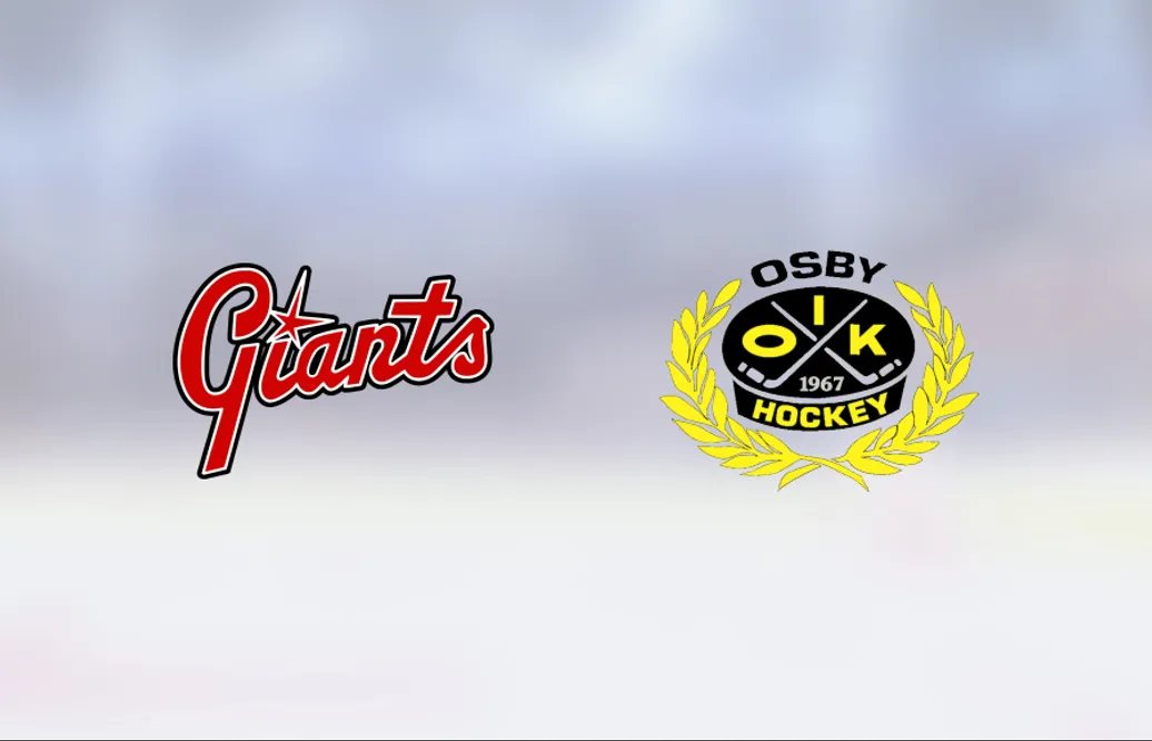 Fyra raka segrar för Osby – efter 7-2 mot Lund Giants