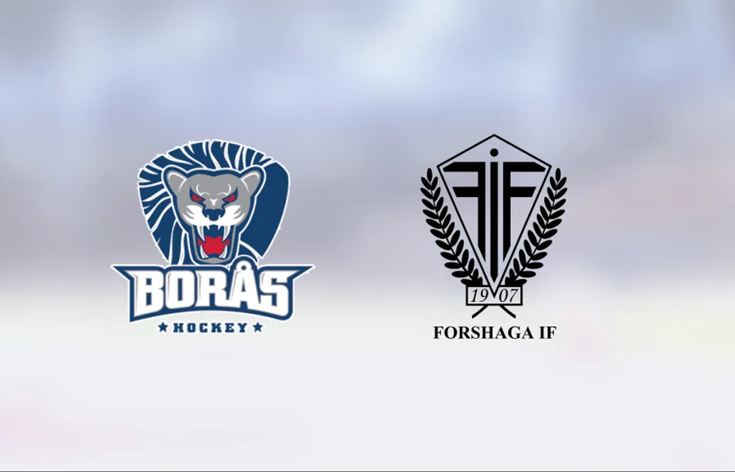 Ahoniemi och Eriksson avgjorde när Borås slog Forshaga