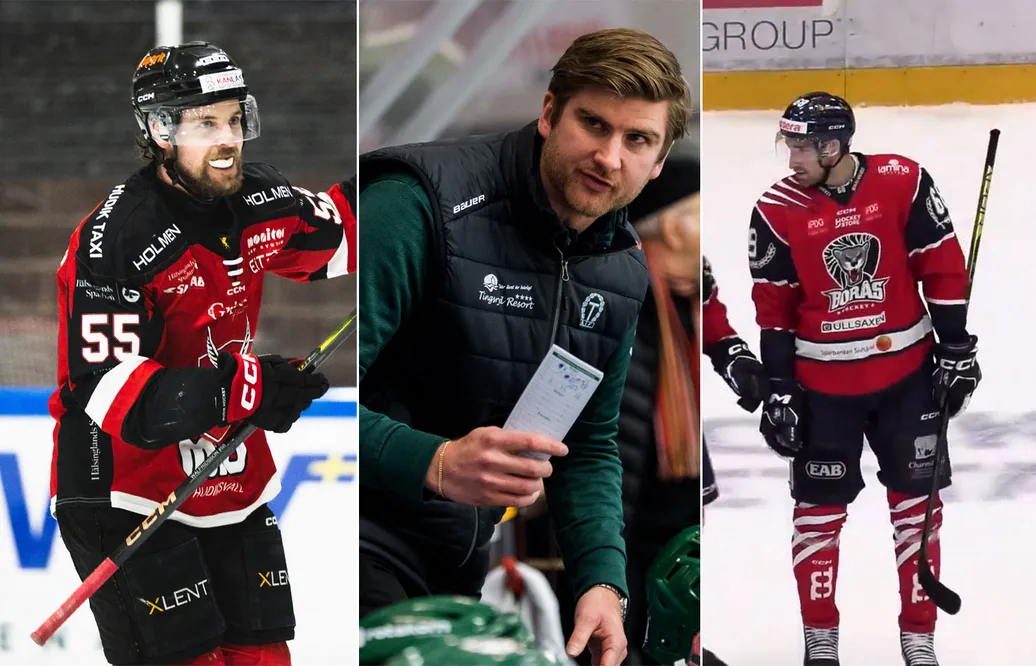 Sebastian Walfridsson, Adam Bengtsson och Simon Ericsson.