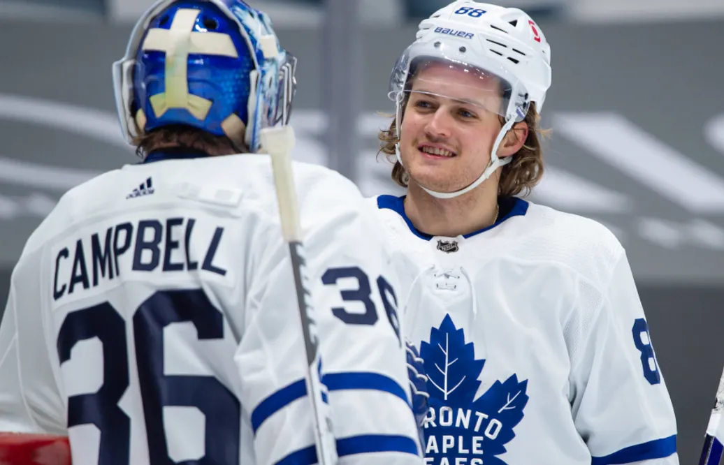 William Nylander utses till veckans tredje stjärna i NHL