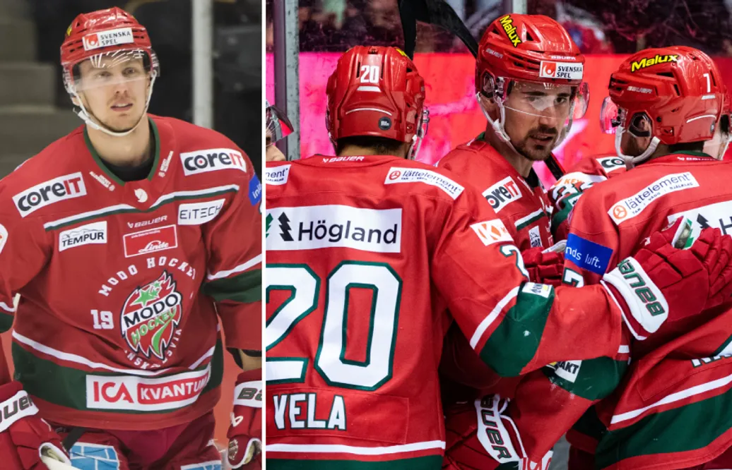 Johan Södergran tvåmålsskytt när MoDo vinner första semifinalen