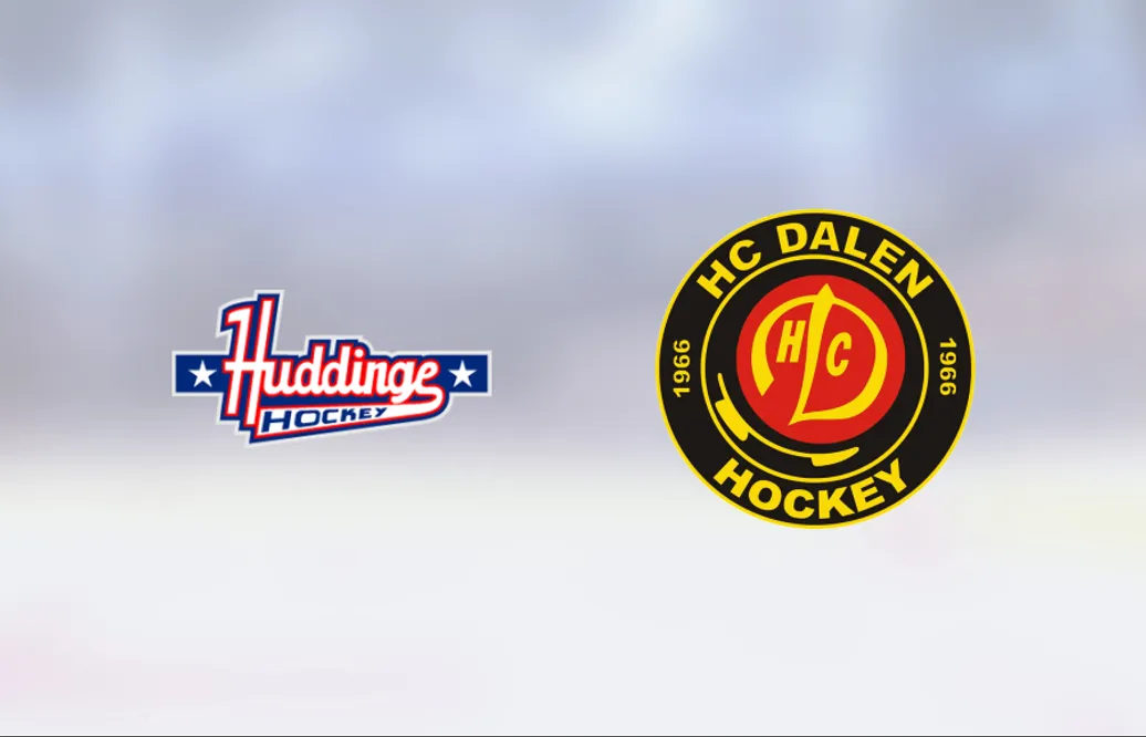 Dalen avgjorde tät match mot Huddinge IK i tredje perioden