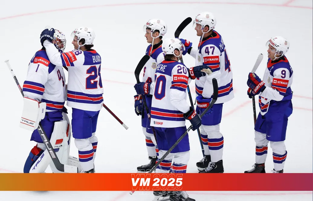 USA vinnare mot Tjeckien i grupp B i VM herr