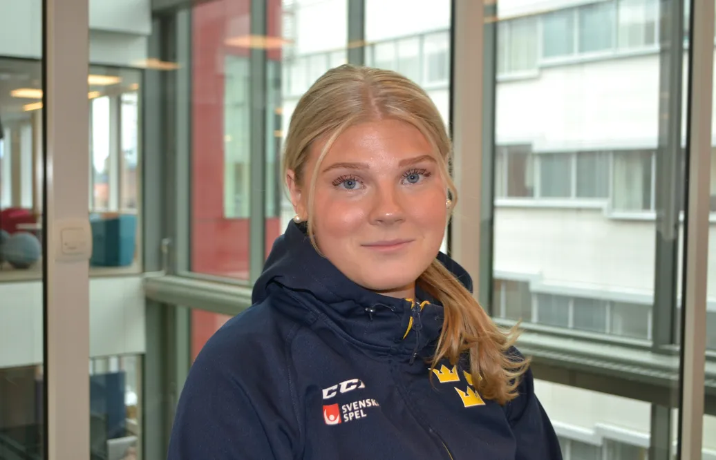 Lova Blom bytte LHC till Brynäs.Foto. Ronnie Rönnkvist