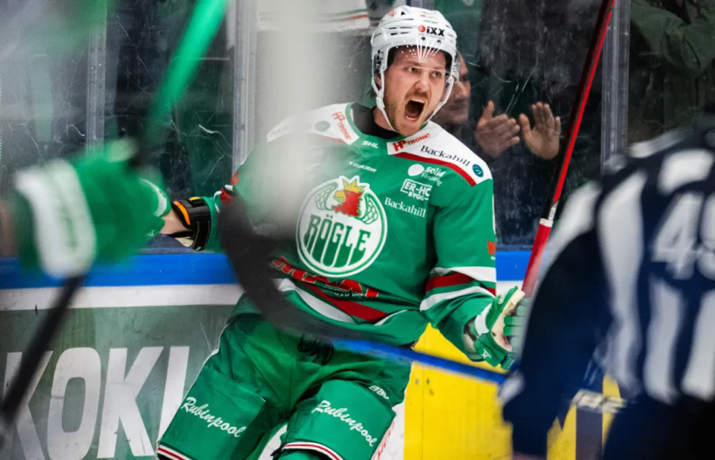 Segersviten sprack för Leksand mot Rögle