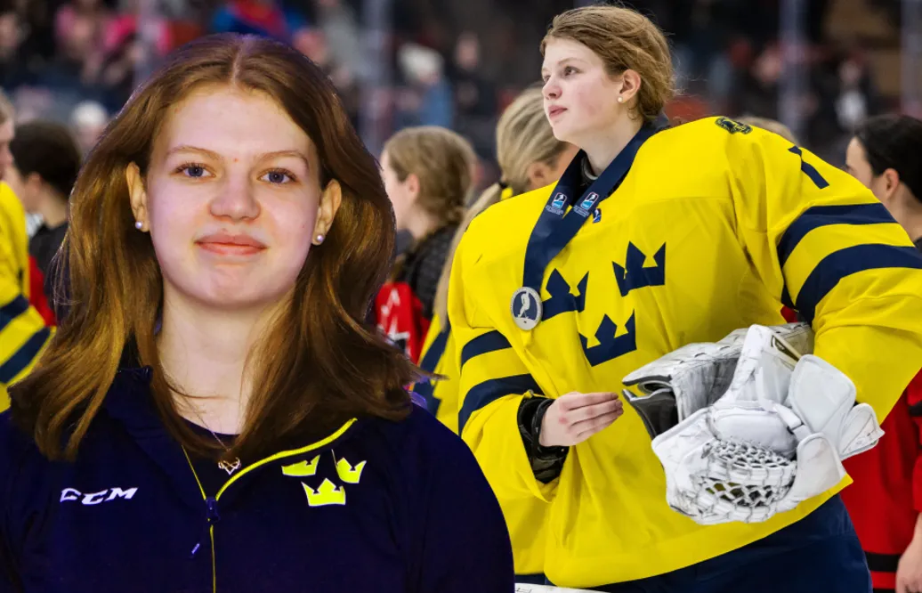 JVM-målvakten Ida Henriksson spelar med killar: "Bäst för min utveckling"