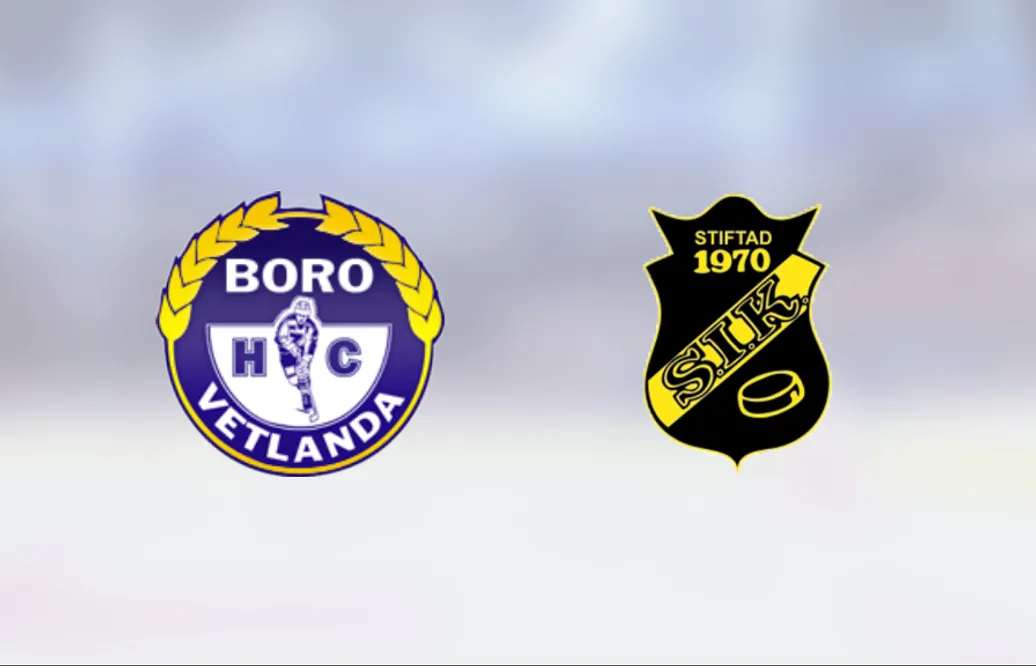 Fortsatt tungt för Sölvesborg efter 2-5 mot Boro/Vetlanda
