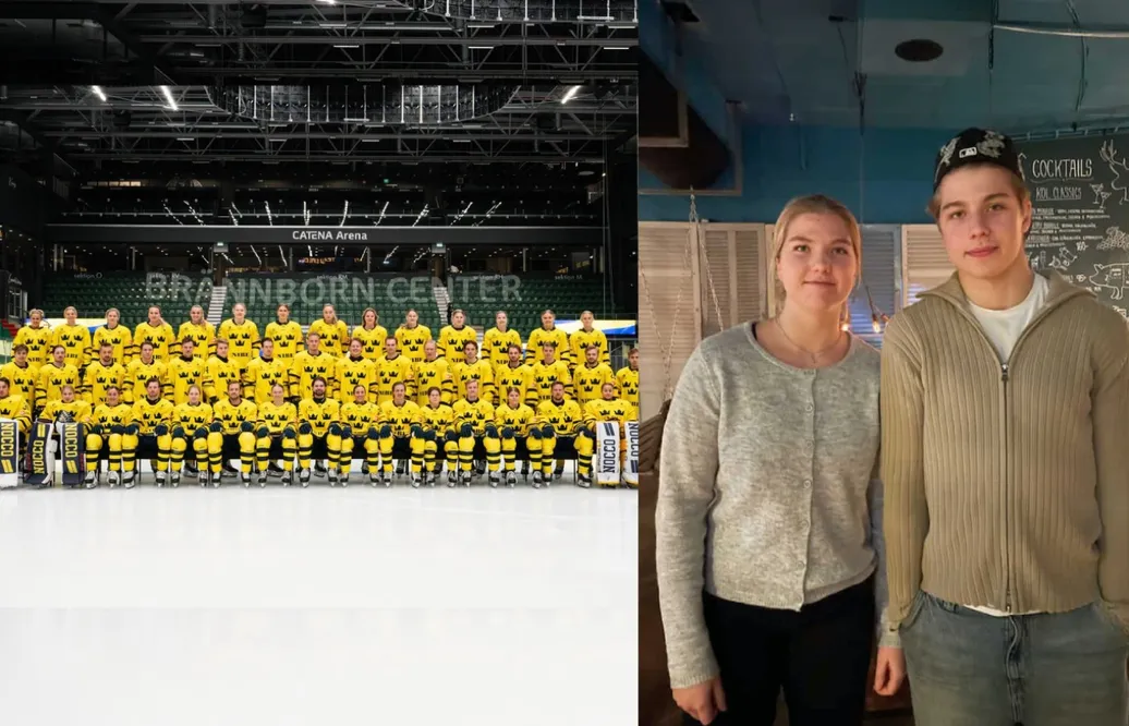 Gör landslagsdebut – bredvid syrran: "Väldigt speciellt"