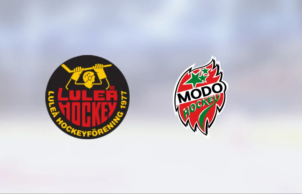 SM-guld till Luleå – efter seger mot Modo