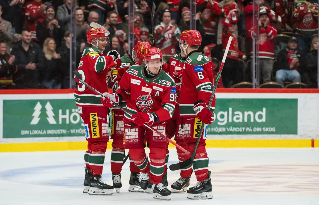 Modo Hockey vann trots tvåmålsunderläge i tredje perioden