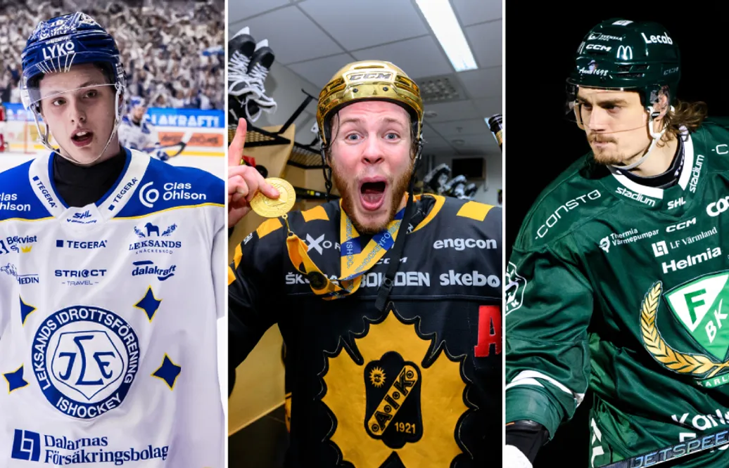 LISTA: SHL-spelarna som kan skriva NHL-kontrakt