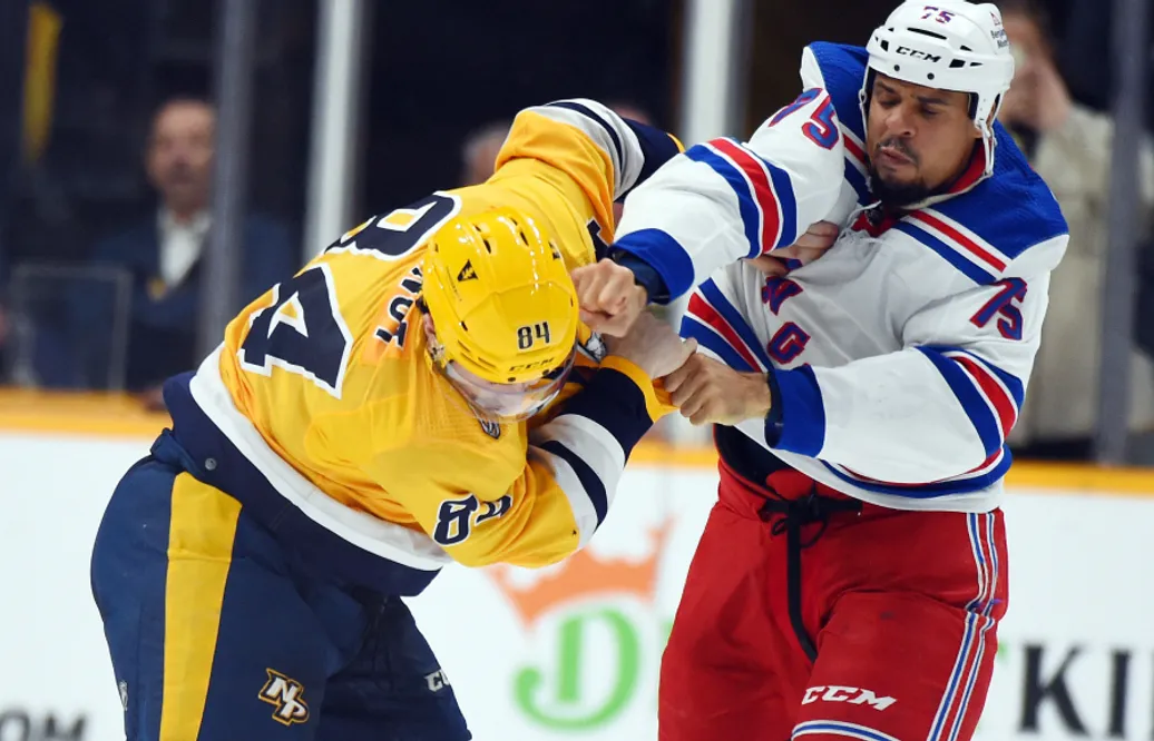 New York Rangers trejdar Ryan Reaves
