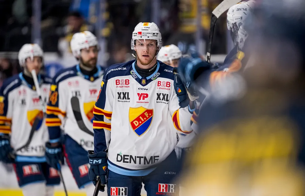 Djurgårdens Edvin Hammarlund jublar