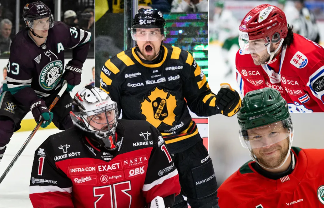 LISTA: Så mycket NHL-erfarenhet har SHL-klubbarna