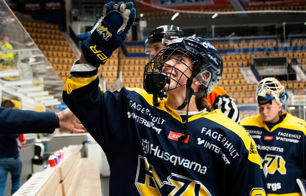 Äntligen seger för HV 71 mot Göteborg HC