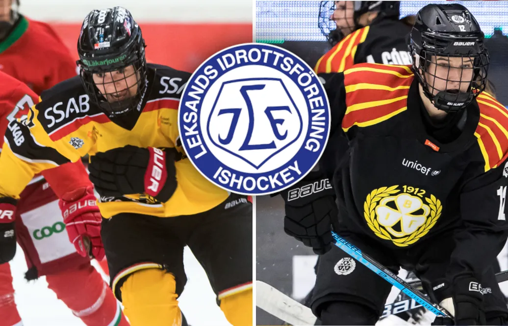 Lisa Östman och Fanny Brolin klara för Leksand