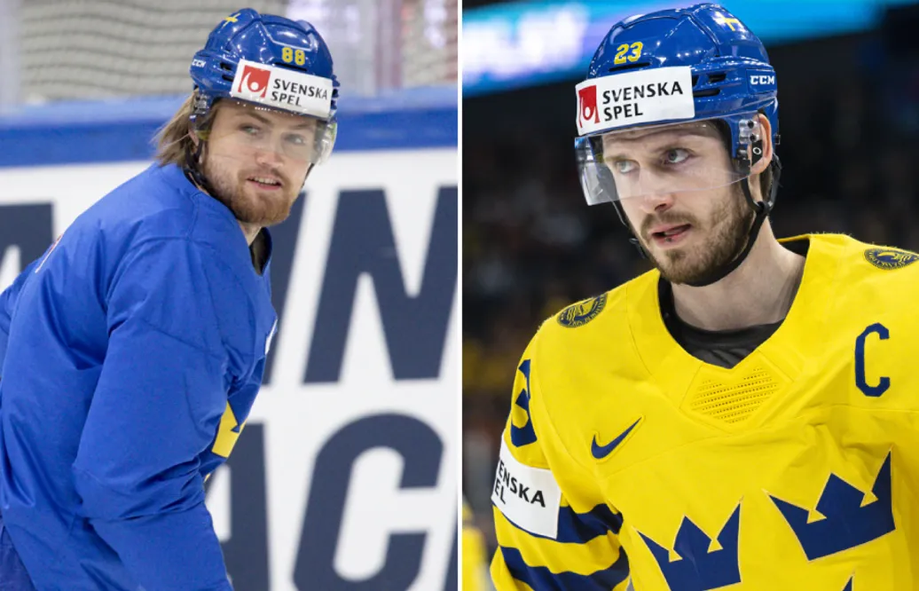 Oliver Ekman Larsson saknas – så ställer Tre Kronor upp med William Nylander