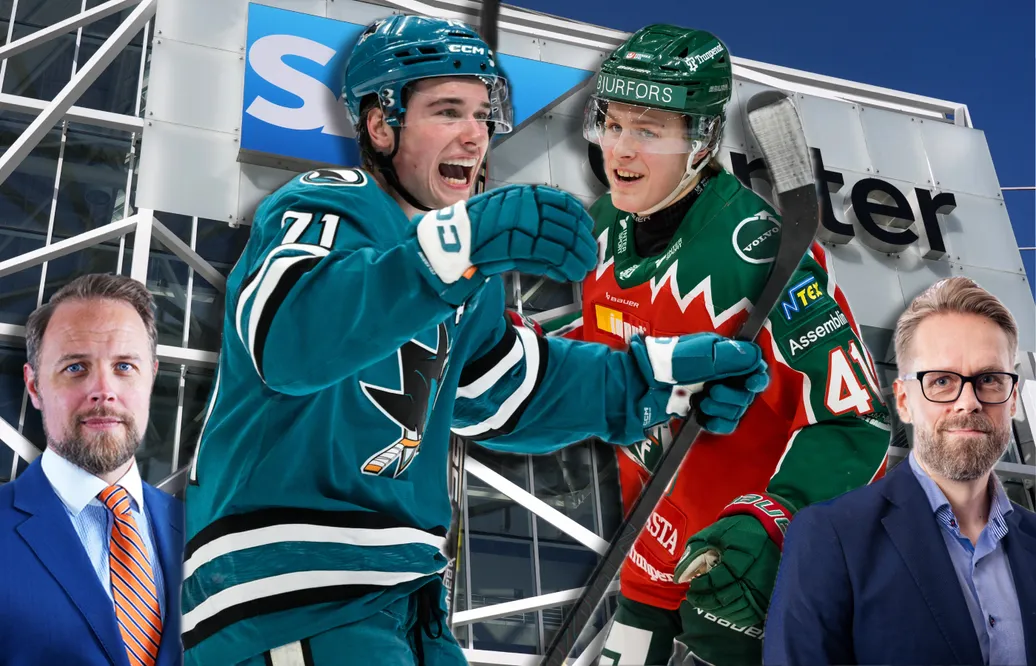 Får vi se Macklin Celebrini och Ivar Stenberg som ett framtida radarpar i NHL, undrar Peter Sibner och Uffe Bodin i Inside Hockey.