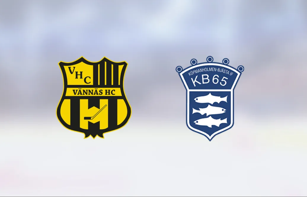 Vännäs vann i hockeyettan kvalserie norra mot KB65
