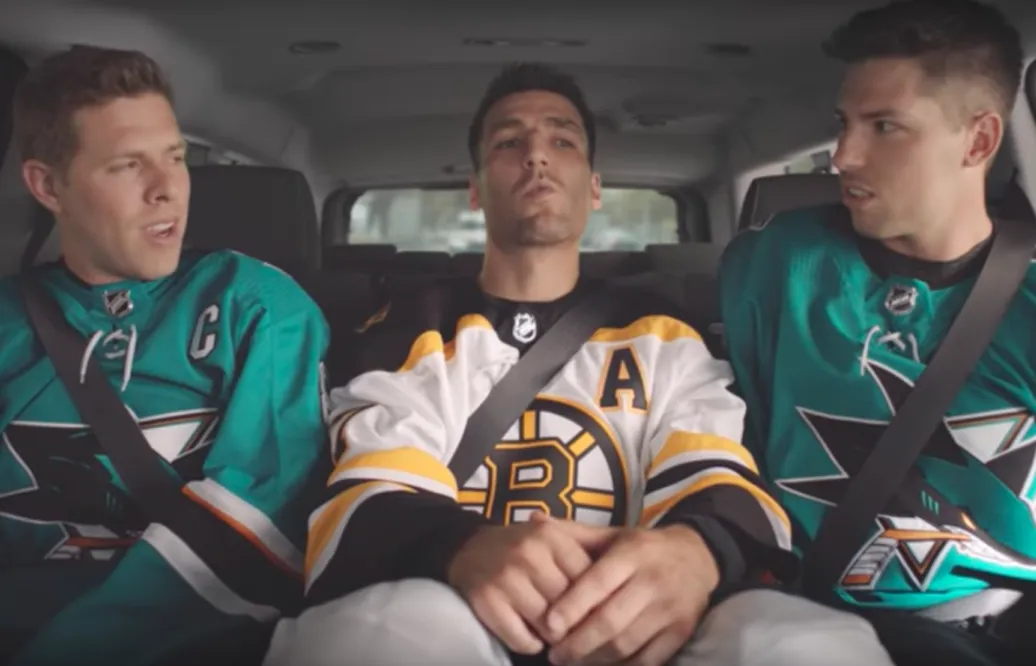 NHL-stjärnorna gnatar på varandra i ny reklamfilm