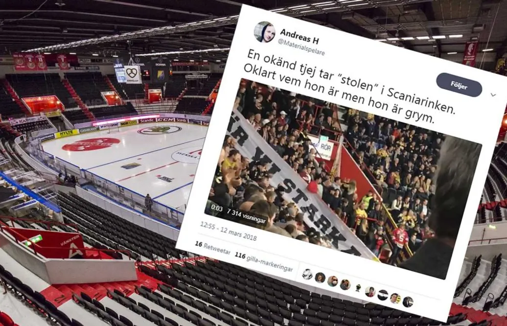 Här tar hon över som klackledare: ”Jag hörde bara AIK och blev arg”